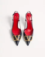Valentino Vlogo Signature Calfskin Slingback Pump 80Mm / 3.15 In. - Image 5